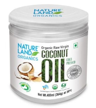 Natureland Virgin Coconut Oil, 400 ml